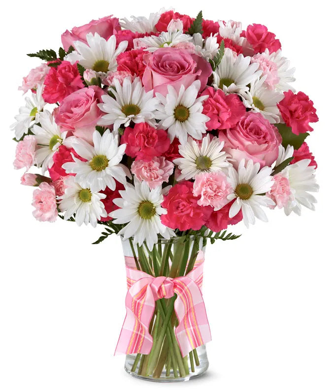Pink Surprise Bouquet - Same-Day Flower Delivery Lake Worth Beach, FL