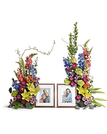 Loving Farewell Photo Tribute Bouquet