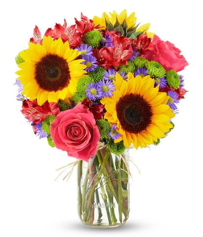 Fields of Gold Mason Jar