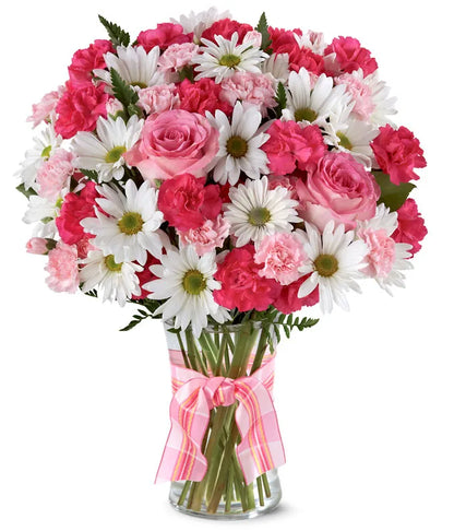 Pink Surprise Bouquet - Same-Day Flower Delivery Lake Worth Beach, FL