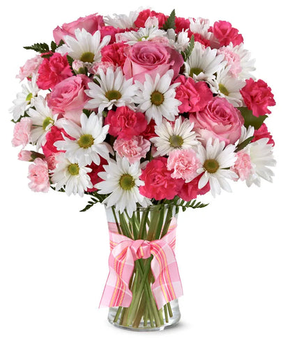 Pink Surprise Bouquet - Same-Day Flower Delivery Lake Worth Beach, FL