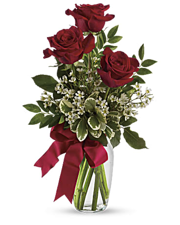 Red Roses Bouquet - Same-Day Flower Delivery Boynton Beach, FL